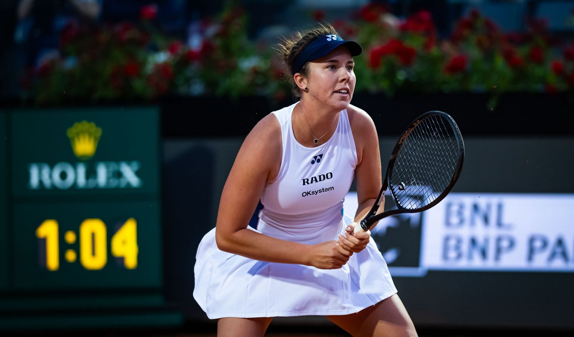 Noskova at the Internazionali BNL D'Italia 2025 - (Image Source: Getty)